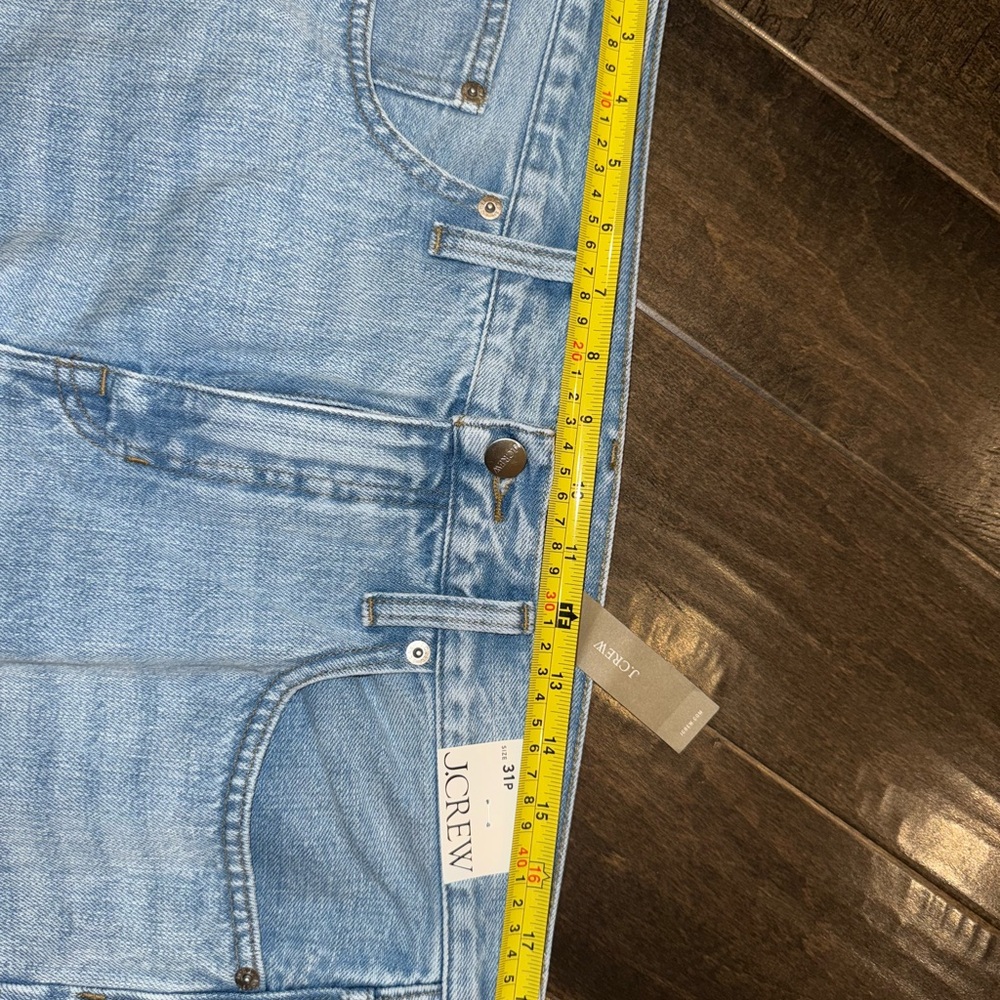 J. Crew Blue Straight Leg Jeans Vintage Style - Picture 14 of 14